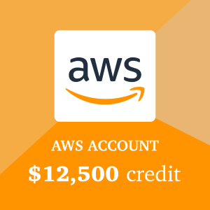 Buy AWS Account With $12,500 Credit